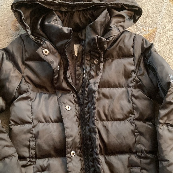 Girls Size Small Gap Down filled Brown Puffer Jacket - Picture 2 of 10